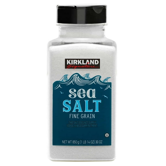 Kirkland Signature Pure Sea Salt 30 Ounce
