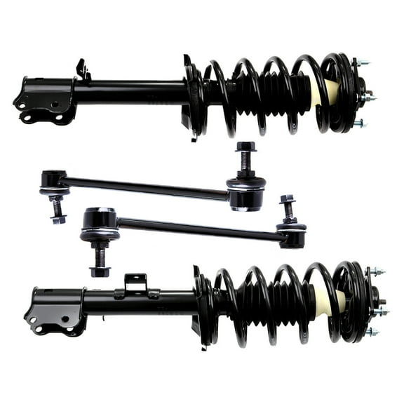 ECCPP Front Strut Spring Assembly, Stabilizer Bar Link Kit Fit for 2005 2006 2007 2008 2009 2010 2011 2012 for Ford Escape, 2005 2006 2008 2009 2010 2011 for Mazda Tributer Set of 4
