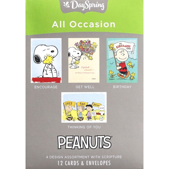 All Occasion - Inspirational Boxed Cards - Peanuts