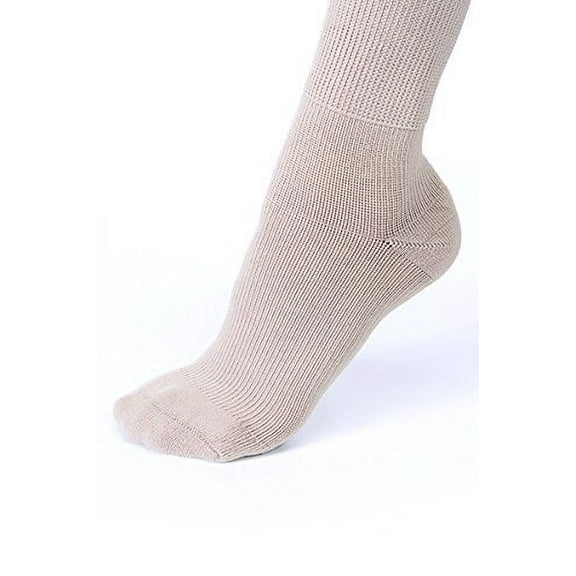 FarrowHybrid ADI ADII Liner/Sock, Foot Compression, BSN Jobst FarrowMed (Class1-Wide/XLarge, Taupe)