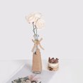 thumbnail image 3 of Varilla de flores de plástico, flor de jabón, rosa, alambre de hierro, material plástico, cinta de flores artificiales, 100 piezas, 3 of 4