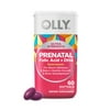OLLY Ultra Strength Prenatal Multivitamin Softgels, Folic Acid, DHA, Iron, Vitamins B, C, D & E, 60 Count