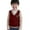 Wine, variant on Utlike Boys Knit Sweater V Neck Color Block Knit Vest For Kids Thermal Winter Pullover Casual Unisex Breathable And Warm Top For Daily Wear Size 3 Years-4 Years