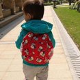thumbnail image 2 of Mochila escolar infantil y juvenil, diseño adorable, para niños de 3 a 6 años. Mini mochila con diseño de dibujos animados. Rojo, 2 of 9