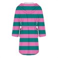 thumbnail image 5 of Women's Fleece Plush Robe Long Warm Plush Bathrobe Loungewear Jacket Printed Comfort Robe, 5 of 5