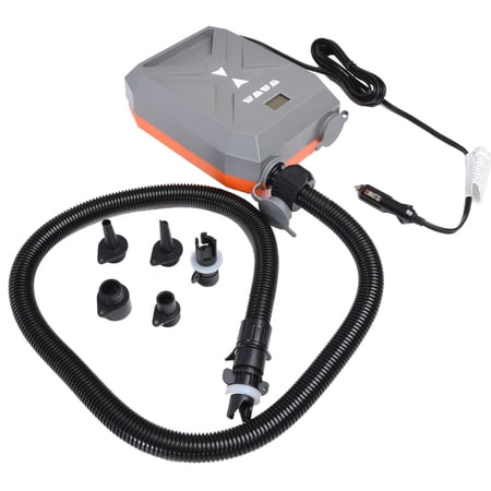 Vilano Electric Pump for Inflatable SUP Board Smart High Pressure 12V 16PSI