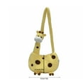 thumbnail image 5 of FENOHREFE Women Bag Plush Giraffe Shoulder Bag Korean Styles Crossbody Bag Simple Messengers Bag Lovely Cartoon Bag for Daily, 5 of 8