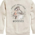 thumbnail image 3 of Disney - The Jungle Book - Forget About Your Worries - Boys Crew Fleece Sweatshirt, 3 of 5