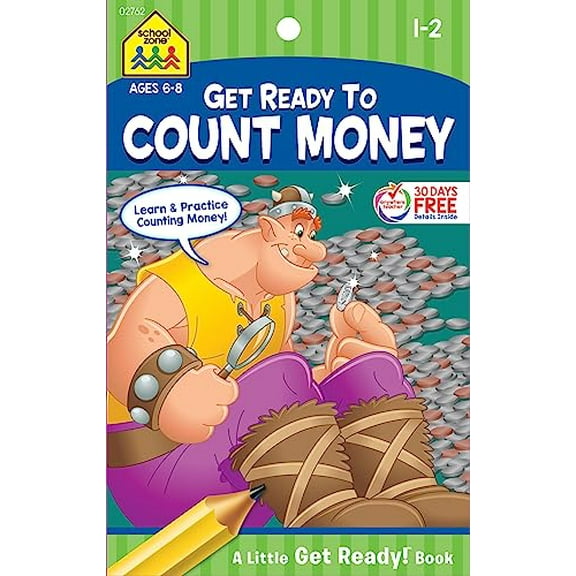 Pre-Owned Get Ready to Count Money Workbook Paperback