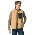 thumbnail image 3 of Free Country Men's Atlas II Quilted Reversible Sherpa Vest Black S, 3 of 6