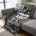 thumbnail image 4 of ERK 1Pcs Easter DIY Colored Blanket An Art And Craft Colored Blanket Featuring Patterns Of Rabbits/eggs/sheep Washable Blanket Suitable For Easter And Family Activities., 4 of 5