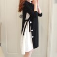 thumbnail image 4 of FcBaudy Robe de Maternité, Robes de Grossesse, Robes d'Été pour Femmes Vêtements d'Été pour Femmes Enceintes Robe Patchwork Ample Surdimensionnée Robe pour Femmes Enceintes Robe de Maternité, 4 of 6
