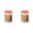 Orange, variant on 2 Pcs 5 in 1 Spice Containers Multi Spice Dispenser, Portable Travel Seasoning Condiment Containers, Salt Pepper Spice Shaker with Lid and Labels Clear, Kitchen Accessories, Orange