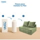 thumbnail image 5 of Sofá Cama Matrimonial Plegable + Cojín Espacio Optimizado Olive, 5 of 8