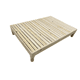 thumbnail image 2 of Base Para Cama Queen BRISSELIAN Madera de Pino Acabado Natural, 2 of 5