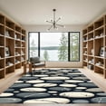 thumbnail image 2 of ODIKA 8'x10' Machine Washable Non-Slip Area Rug, Modern Grey High Traffic Rug, Grey, 1305014, 2 of 7