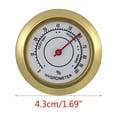 thumbnail image 3 of Acahhotxx Mini Thermometers, Stainless Steel Meter Hygrometer Pocket Cigarettes Damp Detector Home Offices, 3 of 3