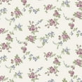 thumbnail image 1 of Concord Wallcoverings Papier Peint Texturé Floral avec des Fleurs Roses, 21 Po x 33 Pi (56 Pi2) ; AF37706, 1 of 1