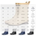 thumbnail image 3 of Women Diamond Quilted Mid Calf Rain Boots, Pull On Low Block Heel Waterproof Shoes For Gardening Commute Rainy Outdoor Wear Blue 6, 3 of 7
