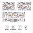 thumbnail image 4 of Haosy Satin Pillowcase for Hair and Skin Standard Cooling Silk Pillow Case with Envelope Closure Car Trucks Boats Planes 20"x40", 4 of 9