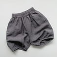 thumbnail image 2 of GJSYRH Toddler Girls Baby Bloomers for Toddler Diaper Covers for Girls Ruffle Baby Shorts Infant Solid Underwear Newborn Grey 2-3 Years, 2 of 5
