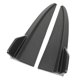 thumbnail image 2 of Difusor de labio de parachoques trasero, repuesto de divisor lateral trasero para Clase C W205 C43 AMG-Line 2015-2021, estilo de fibra de carbono, 1 par, 2 of 5