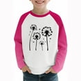 thumbnail image 7 of yoeyez Kids Valentine Shirt Trendy Cute Hearts Graphic Sweatshirts Crewneck Long Sleeve T-shirts Casual Valentines Gifts Pullover Tops Pink,4 Years, 7 of 7
