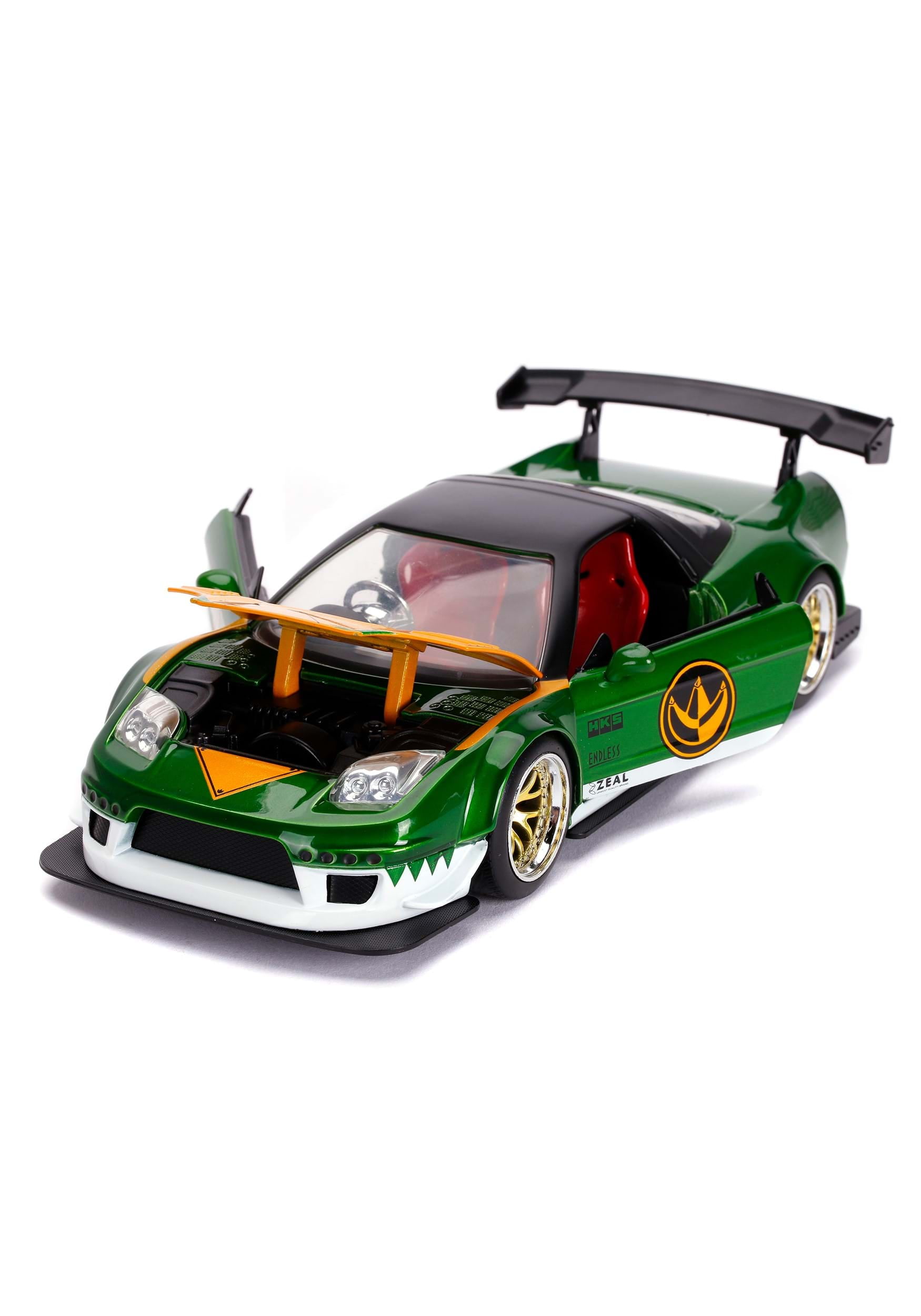 NSX 1/24 ミニカー　jadatoys Amazon.com: Jada 1:24 Diecast 2002 Honda NSX with Green
