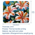 thumbnail image 5 of FeBohao Funny Mouse Pad Mat for Wireless Jiaji Cloth Washable Unique Design Pattern Rectangle Retro Farmhouse Computer Women Supplies Cool Fashion Must Kids Work Flower, 5 of 6