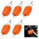 thumbnail image 5 of Carrete Baitcasting Ticfox Soporte para sedal de pesca Clip Tapón con hebilla Naranja, 5 of 10