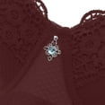 thumbnail image 5 of Push Up Thick Padded Deep Plunge Lace Underwire T Shirt Sexy Bra Lift Up Add 2 Cups Coffee 46, 5 of 6