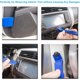 thumbnail image 5 of Kit de herramientas para coche - Cuña para desmontar molduras interiores - Palanca con extractor de clips integrado - Juego de 12 herramientas de plástico para molduras - Azul, 5 of 5