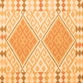 thumbnail image 1 of Ahgly Company Indoor Square Southwestern Orange Country Area Rugs, 3' Square, 1 of 1