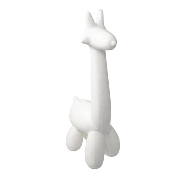 Figurine de Ballon de Girafe&44; Blanc