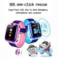 thumbnail image 2 of GJX Kids Waterproof Smartwatches, AGPS Tracker SOS Call Voice Chatting Two Way Call Smart Watch Phone with Games Touch Screen for Children 3-12 Girls Boys Gift, 2 of 4