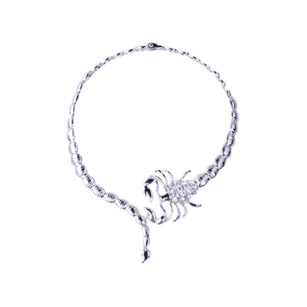 1 collar elegante con cadena plegable para mujer, delicado collar tipo gargantilla (blanco)
