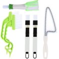 thumbnail image 1 of 6pcs Window Groove Cleaning Tool, Hand-held Window Door Track Groove Corner Gap Cleaning Brushes For Sliding Door/shutter/car Vents/air Conditioner/ke, 1 of 5