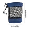 thumbnail image 3 of Mesh Golf Ball Bag Large Capacity Nylon Mesh Drawstring Pouch for Golf Tennis Pickleball and Sports Ball Storage, 3 of 6