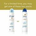 thumbnail image 2 of Dove Advanced Care Dry Spray Antiperspirant Deodorant - Clear Minerals - 3.8 oz Packaging may vary, 2 of 6