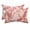 Red, variant on Beige Crane Silhouette Outdoor Pillows for Chaise Lounge Chair Waterproof Lumbar Pillows with Insert&Adjustable Strap Beach Headrest Pillow Modern Abstract Flowers Botanical Pool Pillow 11"x16"