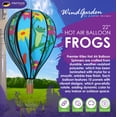 Eye Colors Design Hot Air Balloon Hanging Garden Spinner 22