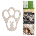 thumbnail image 2 of Xihbxyly Plantilla de Pascua, Plantilla de Madera con Forma de Conejo, Tablero de Impresión Reutilizable, Impresiones Mágicas En Harina o Arena, Decoración Navideña Divertida, Reuniones Familiares, A, 2 of 4