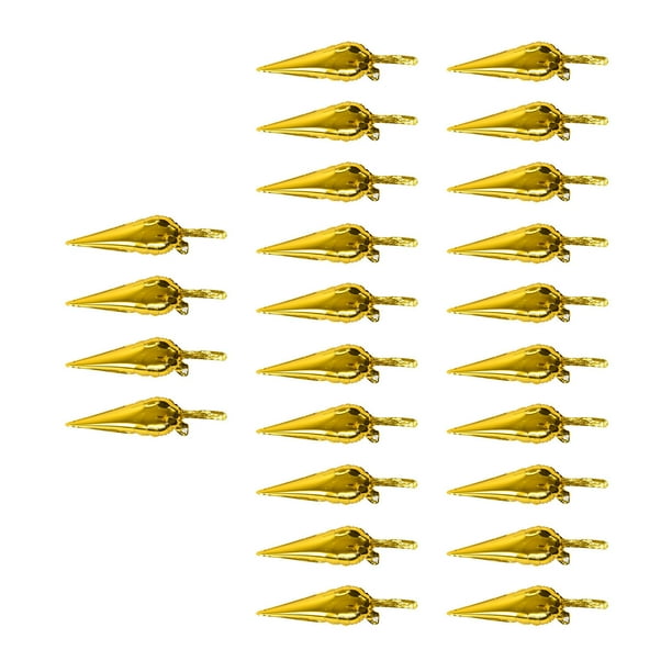 Globos De Papel De Aluminio, Globos De Estrella De Explosión, Sellado Automático Dorado, Elegantes, 24 Piezas Para Graduación, Fiestas De Cumpleaños, Bodas
