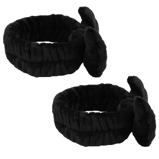 Diademas Para El Cuidado De La Piel, Banda Para La Cabeza De Maquillaje Diadema Facial Diadema Cosmética Ajustable Diadema De Spa Con Nudo De Lazo De 2 Piezas Para Maquillarse ANGGREK Otros