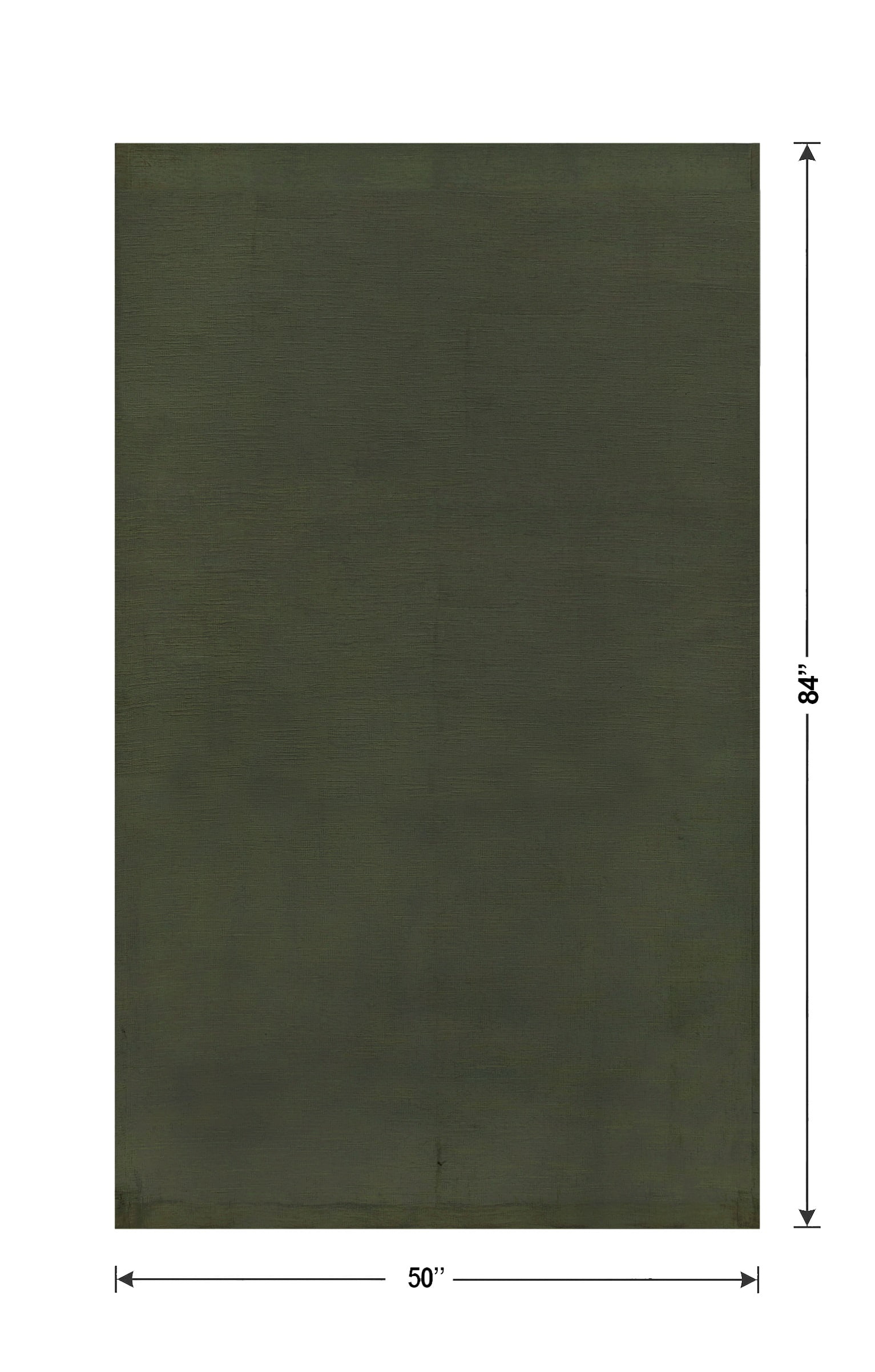 Better Homes & Gardens Textured Solid Chenille Blackout Single Curtain Panel, Sea Turtle, 50"W x 84"L