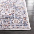 Mainstays Neutral Multi Area Rug, 5 ft x 7 ft, Grey/Blue Rust