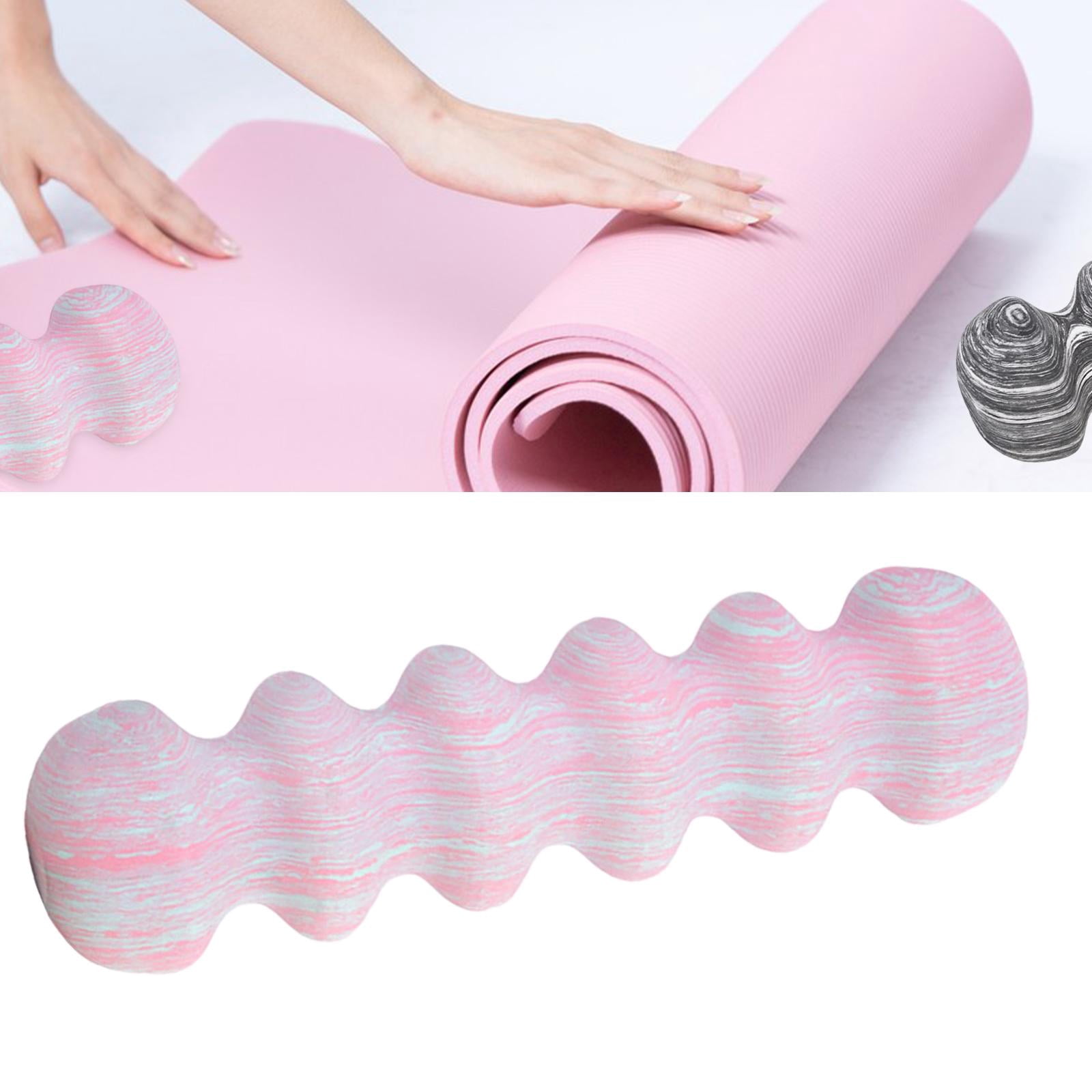 Baoblaze EVA Foam Massage Roller Deep Tissue Yoga Roller Fitness Column for Home Exercise Pink Blue