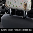 thumbnail image 3 of Uemuo German Shepherd Dog Printed 2 PCS Car All-Inclusive Headrest Cover, Headrest Protector, Soft Elastic Breathable Seat Headrest Anti-Dirty Cover Headrest Cover Protector, 3 of 6