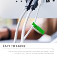 thumbnail image 5 of Worgeous 80 Sheets  of Self-Adhesive Cable Organizer Stickers Cord Tags Colorful Cord Labels Convenient Cable Labels, 5 of 8