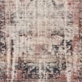 thumbnail image 1 of Ahgly Company Indoor Square Abstract Mauve Taupe Purple Abstract Area Rugs, 3' Square, 1 of 6